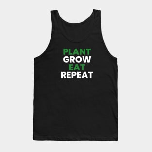 Plant, Grow, Eat, Repeat Vegan Tank Top